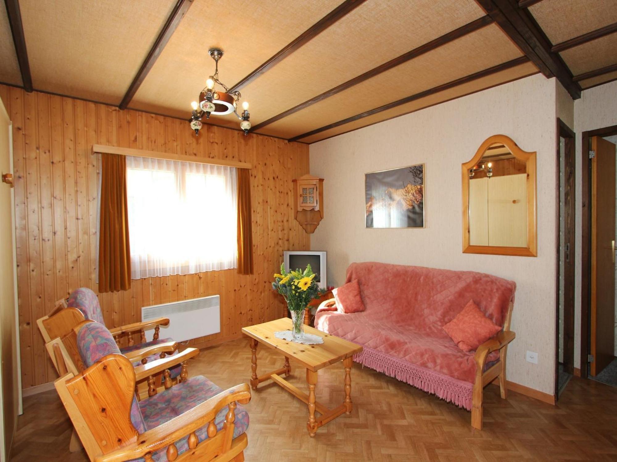 Modern Chalet in Saas-Balen with Garden Buitenkant foto